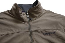 画像3: patagoniaパタゴニア Adze Jacket アズジャケット POLARTEC ストレッチ ソフトシェルジャケット アルファグリーン M (3)