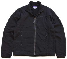 画像1: patagoniaパタゴニア Nano-Air Jacket 中綿入り ナノエア ナイロンジャケット 黒 M (1)