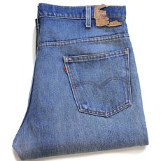 画像1: 80s USA製 Levi'sリーバイス 517 デニムパンツ ヒゲ w38★77 ブーツカット (1)