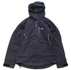 画像1: 00s patagoniaパタゴニア Stretch Speed Ascent Jacket R2 フリースライナー ナイロンパーカー チャコールグレー S★刺繍ロゴ (1)