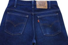 画像5: 00s イタリア製 Levi'sリーバイス 417 センタープレス ストレッチ デニムパンツ w30 L34★ユーロ ブーツカット (5)