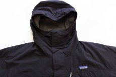 画像3: 90s patagoniaパタゴニア Infurno Jacket パイル フリースライナー ナイロン インファーノジャケット 初期型 黒 S (3)