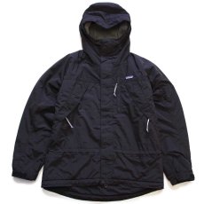 画像1: 90s patagoniaパタゴニア Infurno Jacket パイル フリースライナー ナイロン インファーノジャケット 初期型 黒 S (1)