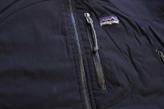 画像7: 00s patagoniaパタゴニア Stretch Speed Ascent Jacket R2 フリースライナー ナイロンパーカー チャコールグレー S★刺繍ロゴ (7)