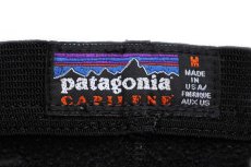 画像6: 00s USA製 patagoniaパタゴニア CAPILENEキャプリーン インナー フリースパンツ 黒 M (6)