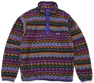 90s USA製 patagoniaパタゴニア フリース スナップT エッグプラント XL - Sixpacjoe Web Shop