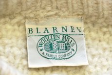 画像4: BLARNEY ケーブル編み ウール ハンドニット カーディガン ナチュラル★フィッシャーマン (4)