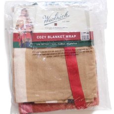 画像2: 未使用★Woolrichウールリッチ COZY BLANKET WRAP ブランケット ラップ★ストール ショール (2)