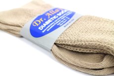 画像5: デッドストック★USA製 Dr.Allay DIABETIC SOCK 無地 ストレッチ コットン ソックス ベージュ 10-13★靴下 (5)