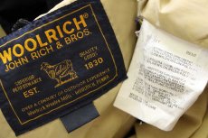 画像4: 00s USA製 WOOLRICH JOHN RICH&BROS ウールリッチ コヨーテファー アークティックパーカー ダウンコート 黒 S★B-9タイプ (4)