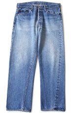 画像2: 80s USA製 Levi'sリーバイス 501 66後期 デニムパンツ w35 (2)