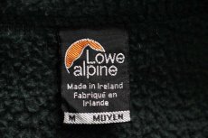 画像4: 90s アイルランド製 Lowe Alpineロウアルパイン ALEUTINA 375 POLARTEC フリースベスト 深緑 M (4)