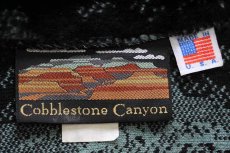 画像4: 90s USA製 Cobblestone Canyon ウルフ アート パイル フリースジャケット XL (4)