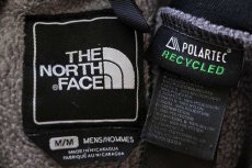 画像4: THE NORTH FACEノースフェイス デナリ POLARTEC ライナー フリースジャケット グレー×黒 M (4)