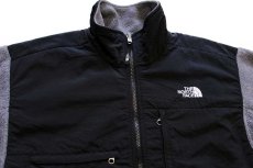 画像3: THE NORTH FACEノースフェイス デナリ POLARTEC ライナー フリースジャケット グレー×黒 M (3)