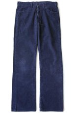 画像2: 80s Levi'sリーバイス 519 コーデュロイパンツ 紺 w31 L32 (2)