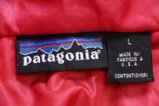 画像4: 90s USA製 patagoniaパタゴニア ナイロン プルオーバー パフボールジャケット リーガルパープル×バーントチリ L (4)