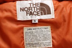 画像4: 80s THE NORTH FACEノースフェイス 茶タグ ダウンジャケット ベージュ S (4)