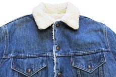 画像3: 70s USA製 Levi'sリーバイス ボアライナー デニムジャケット 42 (3)