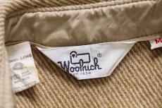 画像4: 70s Woolrichウールリッチ ツイード ウールシャツ 薄茶 ミックス M-L (4)