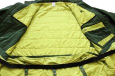 画像5: 00s patagoniaパタゴニア h2no Insulated Powder Bowl Jacket パウダー ボール ツートン ナイロンジャケット 緑×白 XL (5)