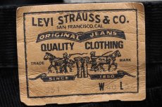 画像6: 90s Levi'sリーバイス 551 コーデュロイパンツ 黒 w40 L34★ユーロ (6)