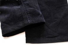 画像8: 90s イタリア製 Levi'sリーバイス 551 コーデュロイパンツ 黒 w30★ユーロ (8)