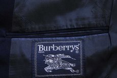 画像4: 80s USA製 Burberrysバーバリー PRORSUM nordstrom 2つボタン ウール テーラードジャケット 紺ブレ★ブレザー (4)