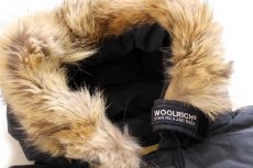 画像7: 00s USA製 WOOLRICH JOHN RICH&BROS ウールリッチ コヨーテファー アークティックパーカー ダウンコート 紺 フェード L★B-9タイプ (7)