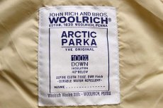 画像5: 00s USA製 WOOLRICH JOHN RICH&BROS ウールリッチ コヨーテファー アークティックパーカー ダウンコート 紺 フェード L★B-9タイプ (5)