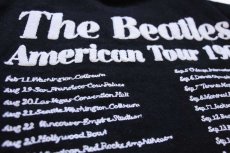 画像4: THE BEATLES American Tour 1964 ビートルズ 50周年 パッチ&チェーンステッチ メルトン ウール スタジャン 黒 XXL★特大 (4)