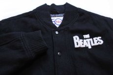 画像3: THE BEATLES American Tour 1964 ビートルズ 50周年 パッチ&チェーンステッチ メルトン ウール スタジャン 黒 XXL★特大 (3)