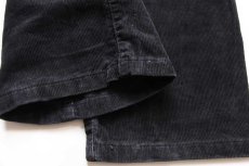 画像8: 90s Levi'sリーバイス 551 コーデュロイパンツ 黒 w31★ユーロ (8)