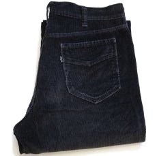 画像1: 80s Levi'sリーバイス 22135 コーデュロイパンツ 黒 w34 L36 (1)