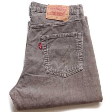 画像1: 00s トルコ製 Levi'sリーバイス 751 コーデュロイパンツ グレー w32★ユーロ (1)