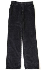 画像2: 80s Levi'sリーバイス 22135 コーデュロイパンツ 黒 w34 L36 (2)