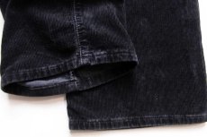 画像7: 00s トルコ製 Levi'sリーバイス 751 コーデュロイパンツ 黒 w36 L34★ユーロ (7)