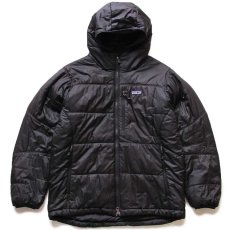 画像1: patagoniaパタゴニア DAS PARKAダスパーカー PRIMALOFTプリマロフト 中綿入り ナイロンパーカー 黒 S (1)