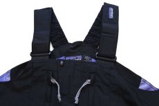 画像4: 90s patagoniaパタゴニア Torre Bibs ナイロン オーバーオール 黒 S★パンツ (4)