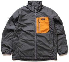 画像1: patagoniaパタゴニア Snowshot Jacket ライナー リバーシブル キルティング×ナイロンジャケット チャコールグレー (1)