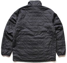 画像7: patagoniaパタゴニア Snowshot Jacket ライナー リバーシブル キルティング×ナイロンジャケット チャコールグレー (7)