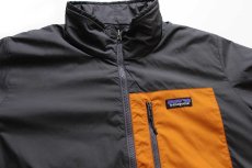 画像3: patagoniaパタゴニア Snowshot Jacket ライナー リバーシブル キルティング×ナイロンジャケット チャコールグレー (3)