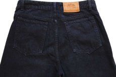 画像5: 90s USA製 Calvin Kleinカルバンクライン 後染め ブラック デニムパンツ w32 (5)