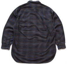 画像2: 60s PENDLETONペンドルトン オンブレチェック ウールシャツ 17 (2)