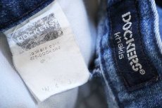 画像6: 00s DOCKERSドッカーズ ツータック デニム トラウザーズ w34★Levi'sリーバイス (6)