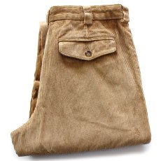 画像1: L.L.Bean CLASSIC FIT 太畝 コーデュロイパンツ 茶 32 (1)