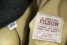 画像4: FILSONフィルソン コットン キャンバス ハンティングジャケット カーキ 44 (4)