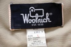 画像4: 80s USA製 Woolrichウールリッチ サファリジャケット タン L★L.L.Bean (4)