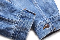 画像9: 90s USA製 Levi'sリーバイス 70507 デニムジャケット 4ポケット S (9)