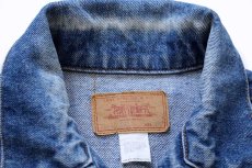 画像5: 80s USA製 Levi'sリーバイス 71506 デニムジャケット 4ポケット 40L (5)